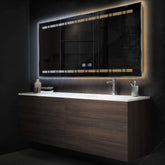 Espejo LED Rectangular | Botones táctiles | Función antivaho | Temperatura de color ajustable - Reyze Seria Minimal Model 3